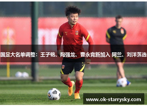 国足大名单调整：王子铭、陶强龙、曹永竞新加入 阿兰、刘洋落选